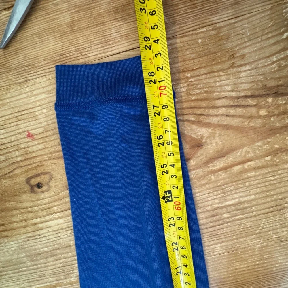 Patagonia Capilene Base Layer Men M Blue Thermal Leggings Pants Made in USA